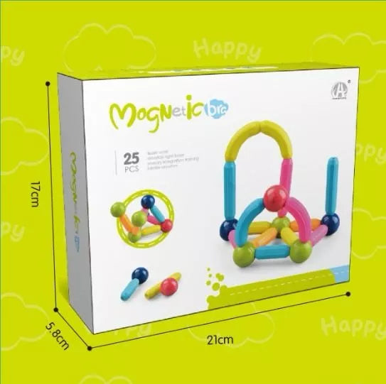 Varas magnéticas set de 25 pcs